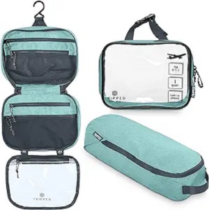 3. Tripped Travel Gear Toiletry Travel Bag Set